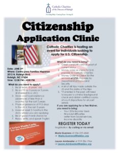 citizen application clinic ENGLISH