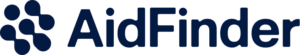 Logotipo de AidFinder_Azul marino